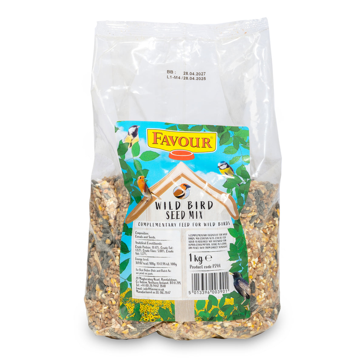 Favour Wild Bird Seed Mix 1kg