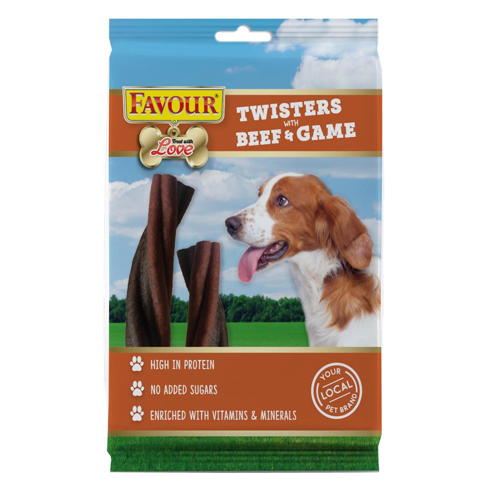 Favour Twisters with Beef & Game