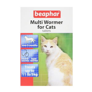 Beaphar Multi-Wormer Tablets For Cats