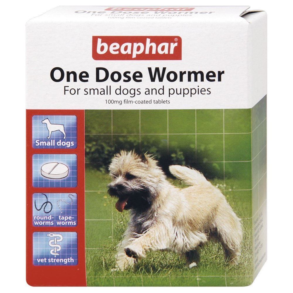Beaphar One Dose Dog Wormer Tablets