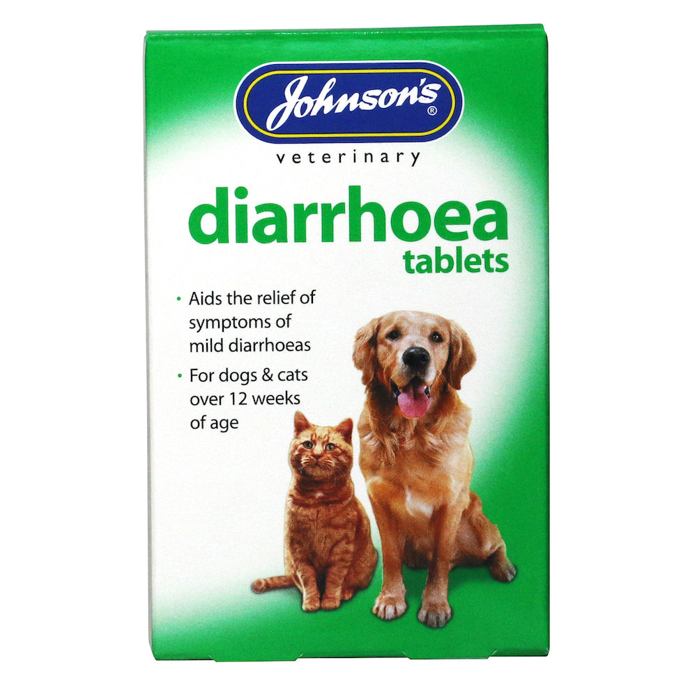 Johnson's Diarrhoea Tablets for Cats & Dogs