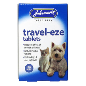 Johnson's Travel-Eze Tablets for Cats & Dogs