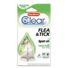 Load image into Gallery viewer, Bob Martin Clear Spot On Flea &amp; Tick Prevention For Dogs
