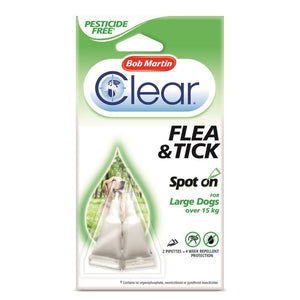 Bob Martin Clear Spot On Flea & Tick Prevention For Dogs