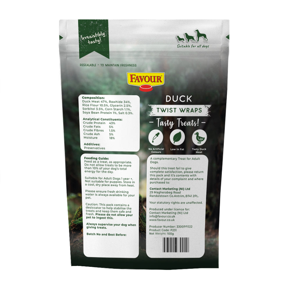 Favour Duck Twist Wrap