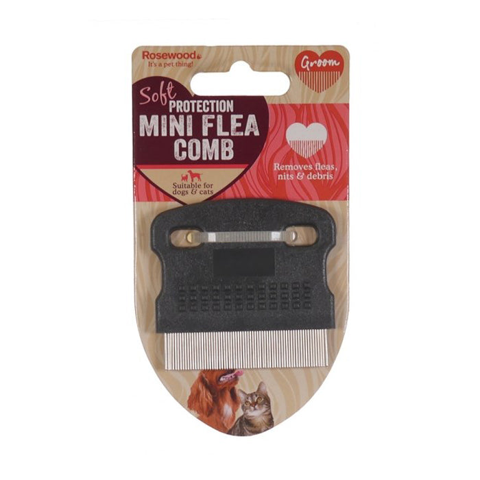 Rosewood Soft Protection Flea Comb
