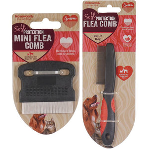 Rosewood Soft Protection Flea Comb