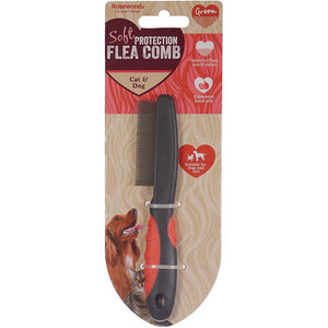 Rosewood Soft Protection Flea Comb