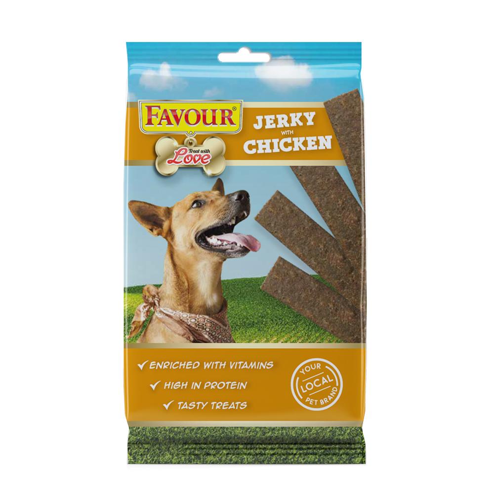 Favour Chicken Jerky Strips